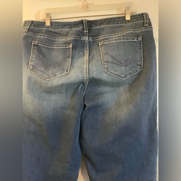 Vintage America brand Jeans Boho Straight Sz 16R33 - Picture 3 of 6